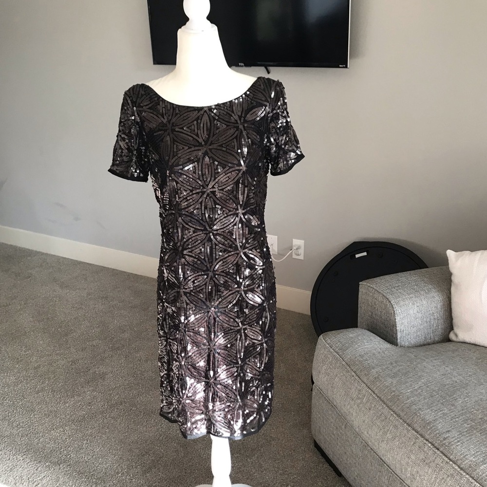 Aidan Mattox Sequin Dress